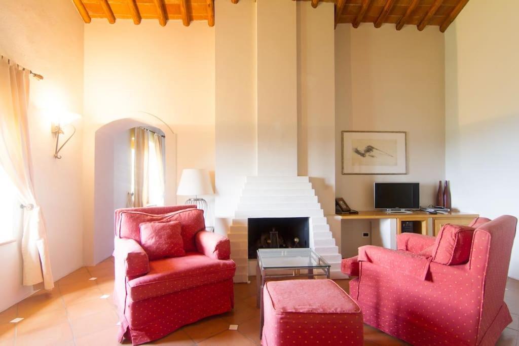 Villa Alla Trappola San Clemente in Valle Экстерьер фото