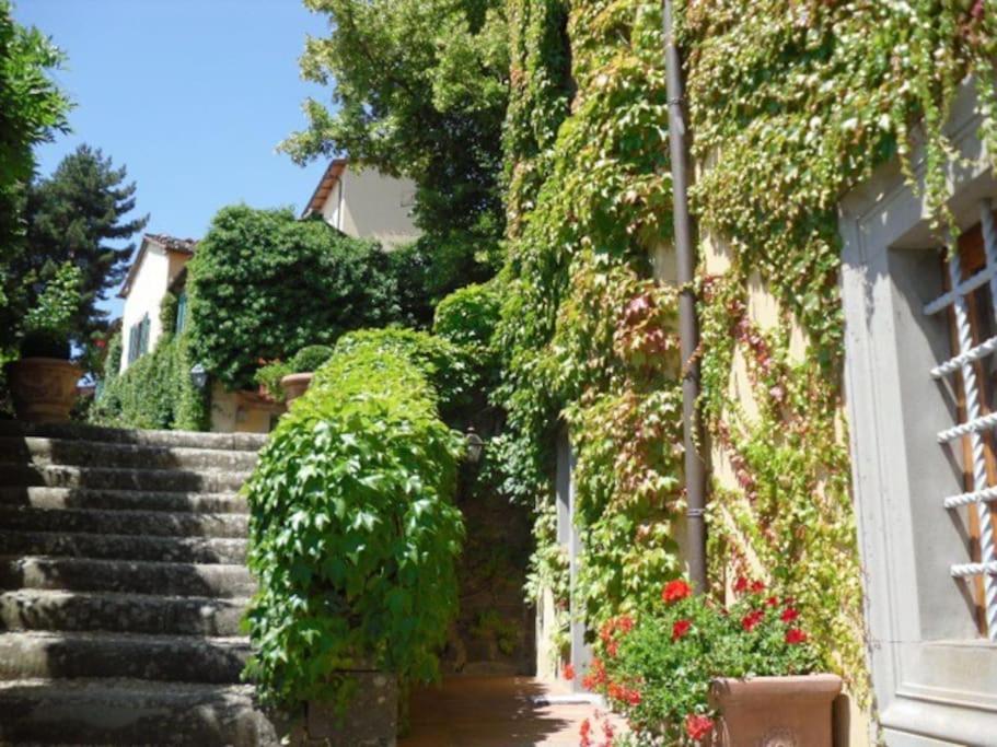 Villa Alla Trappola San Clemente in Valle Экстерьер фото